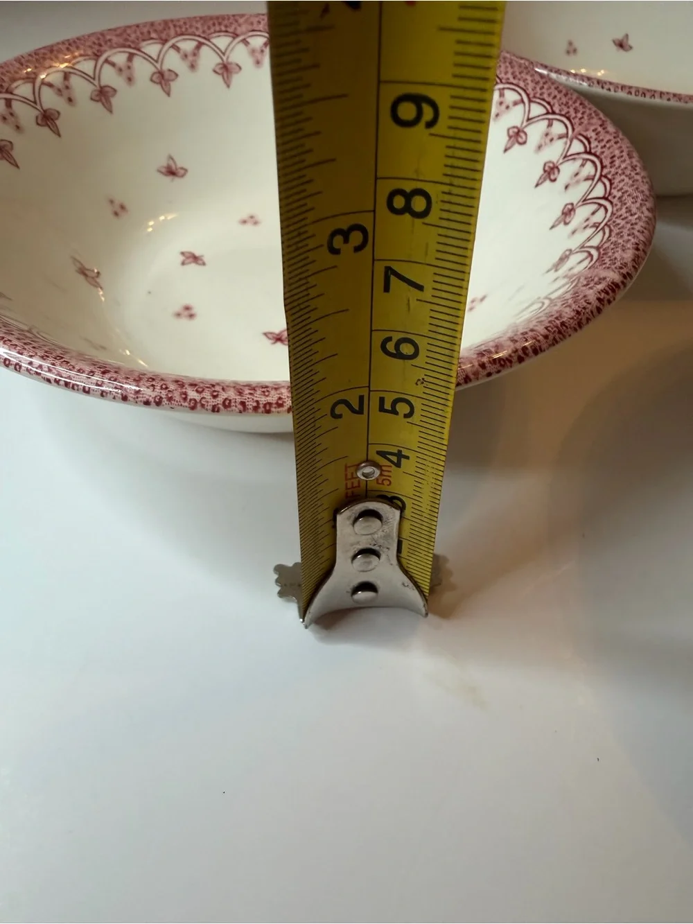 Set Of 3 English  Ironstone Tableware England  EIT Coupe Cereal Soup Bowl 6 3/8”